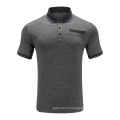 Custom-made and comfortable recyclable eco-friendly short-sleeved top with Polo collar